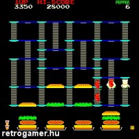 burger time 1982 dataeast