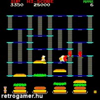 burger time 1982 dataeast