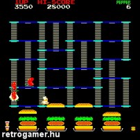 burger time 1982 dataeast