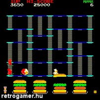 burger time 1982 dataeast